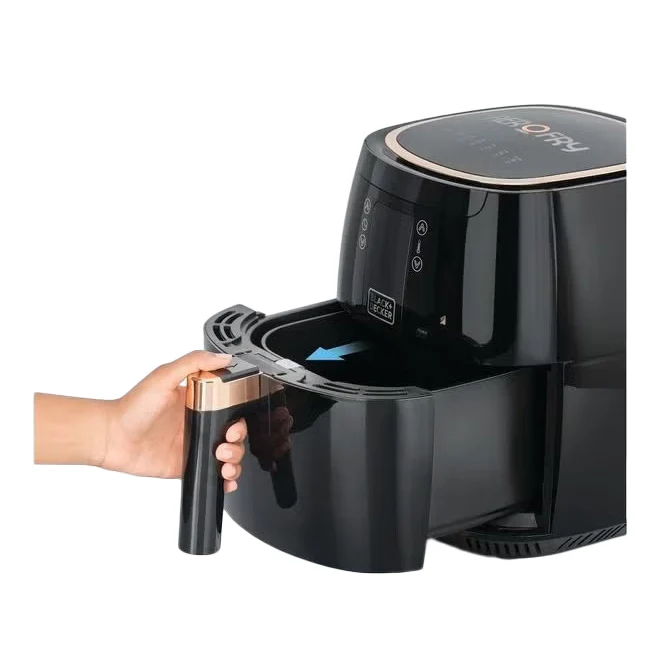 Black + Decker Aerofry Digital Air fryer, 5.5 Liters, 1500 Watt, Black - AF5539-B5 - Image 5