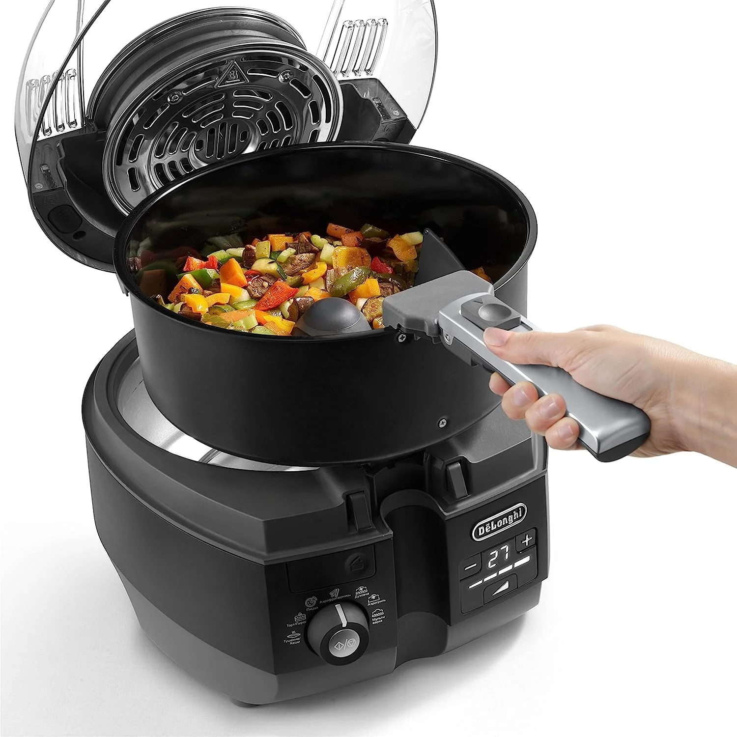 DeLonghi Air Fryer, Extra Chef Multi Fry, Black , FH1396/1 ,2200 W - Image 6