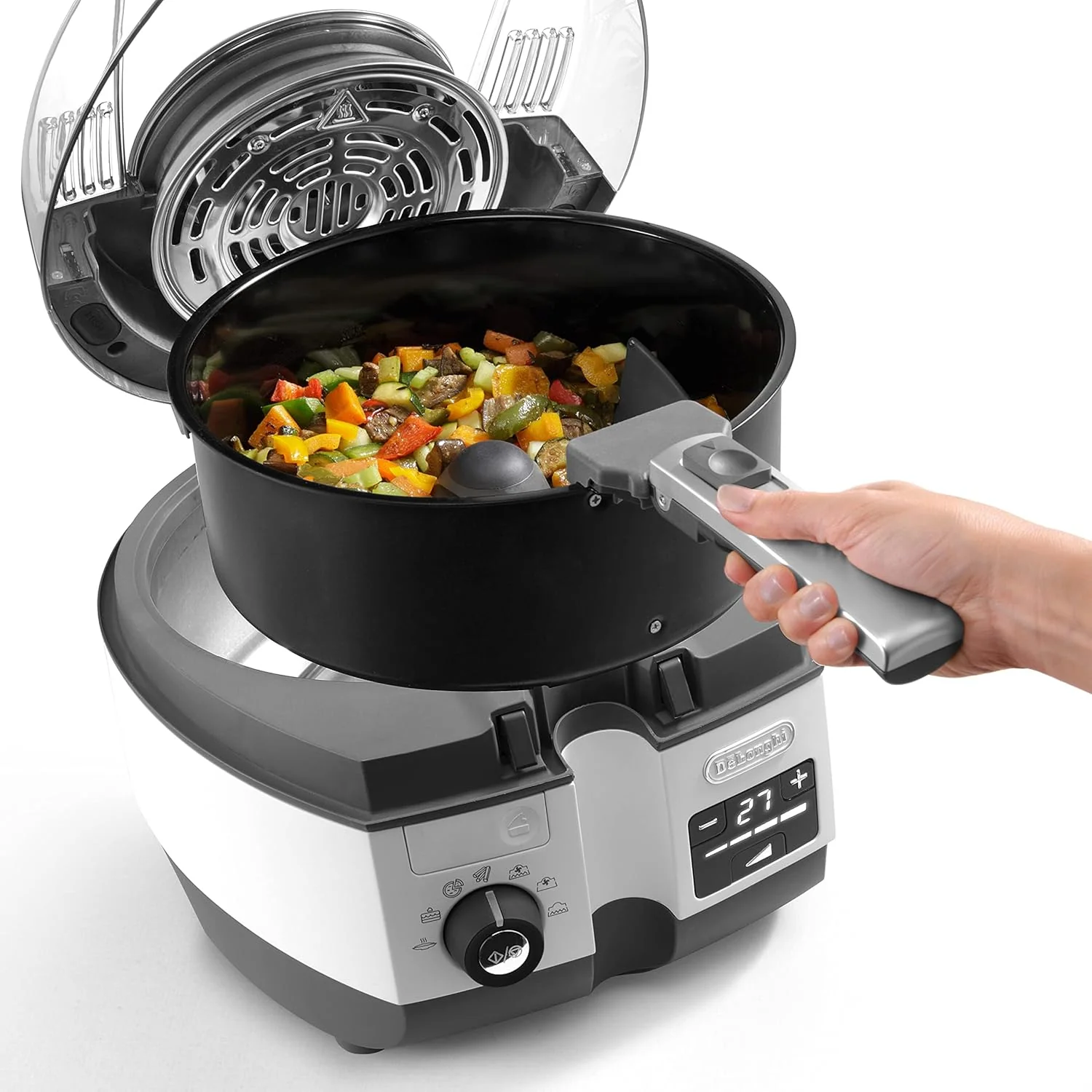 DeLonghi Air Fryer, Extra Chef Multi Fry, White , FH1396/1 ,2200 W - Image 4