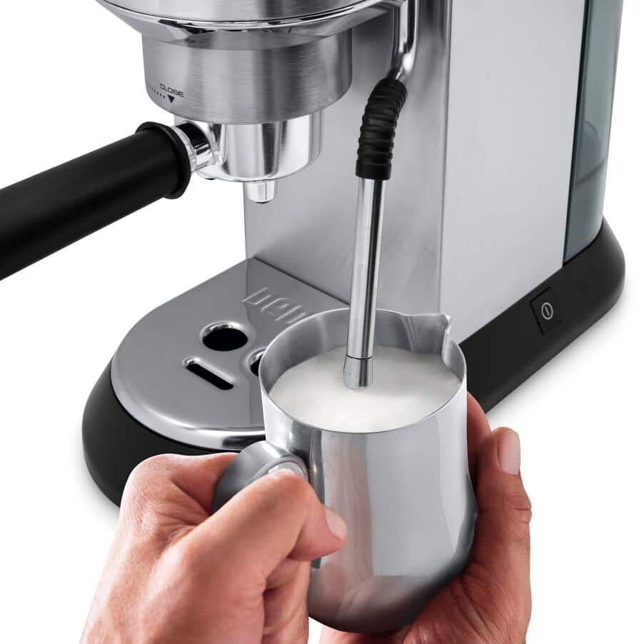 Delonghi Dedica Arte Espresso Machine , 1350 Watt, Metal - EC885M - Image 4