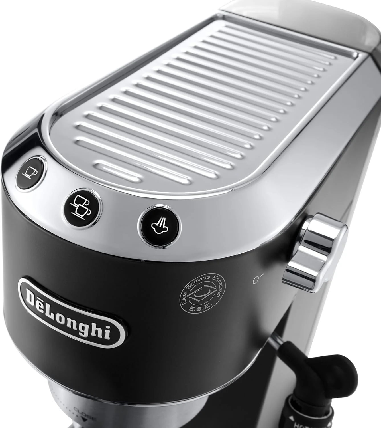 Delonghi Dedica Espresso Coffee Machine, Black - EC685.BK - Image 5