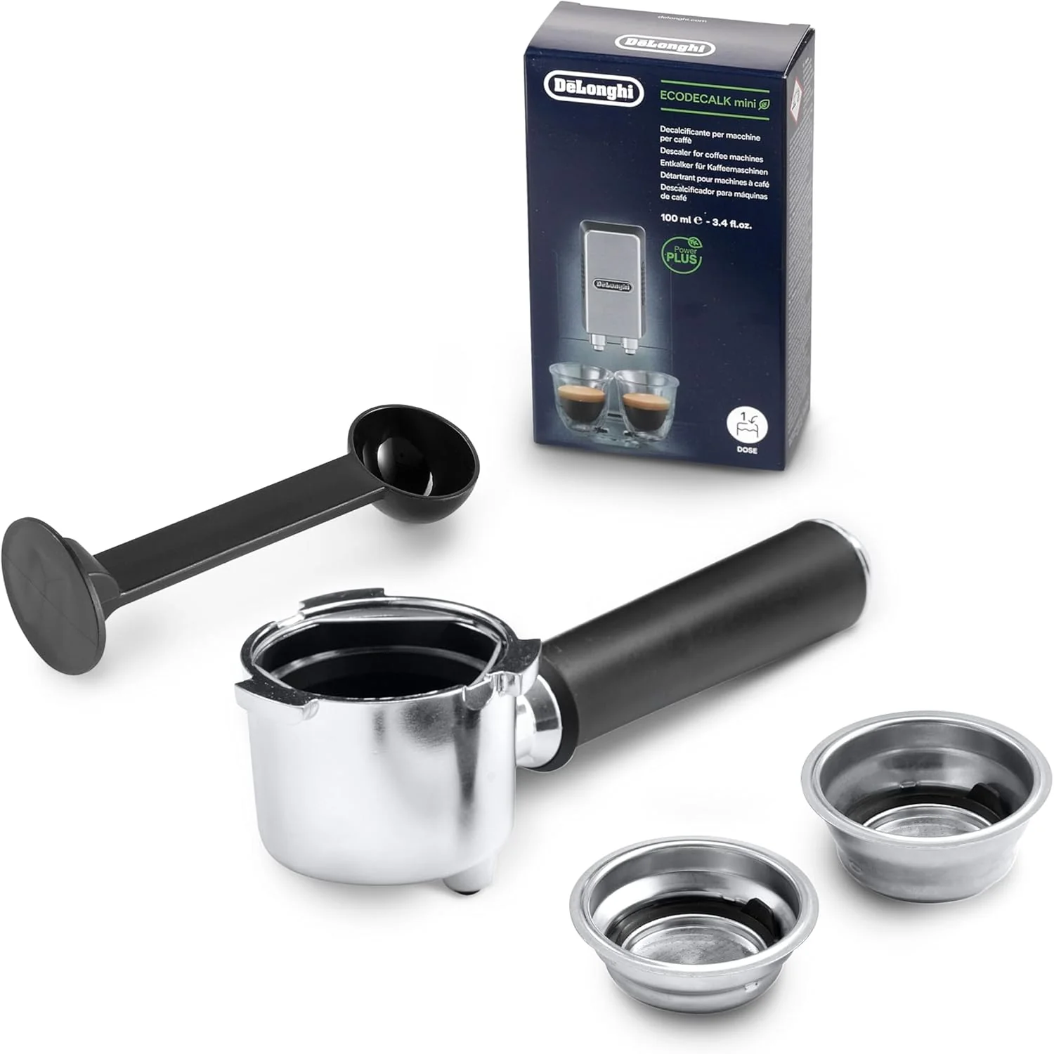 Delonghi Dedica Espresso Coffee Machine, Black - EC685.BK - Image 6