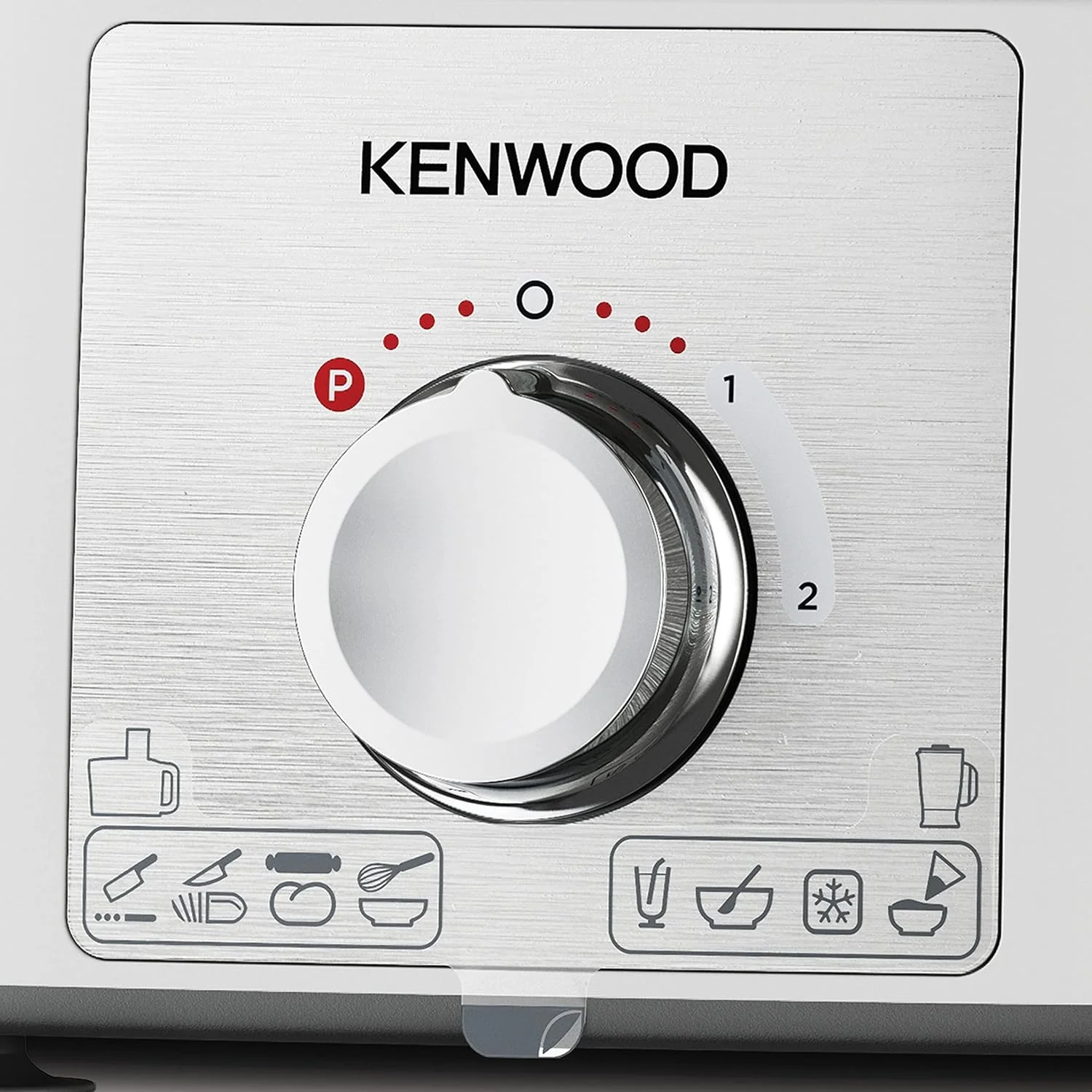 Kenwood Food Processor, 2.1 Liter, 1000 Watt, White - FDP65.400WH - Image 4