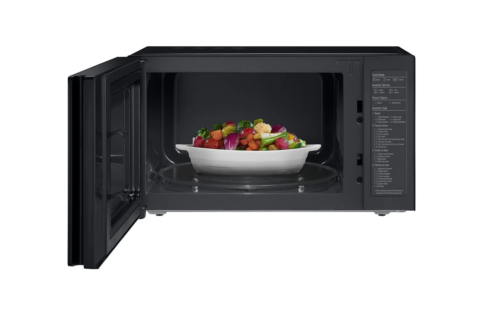 LG Microwave With Grill - 42 Liters -MH8265DIS- Black - Image 3